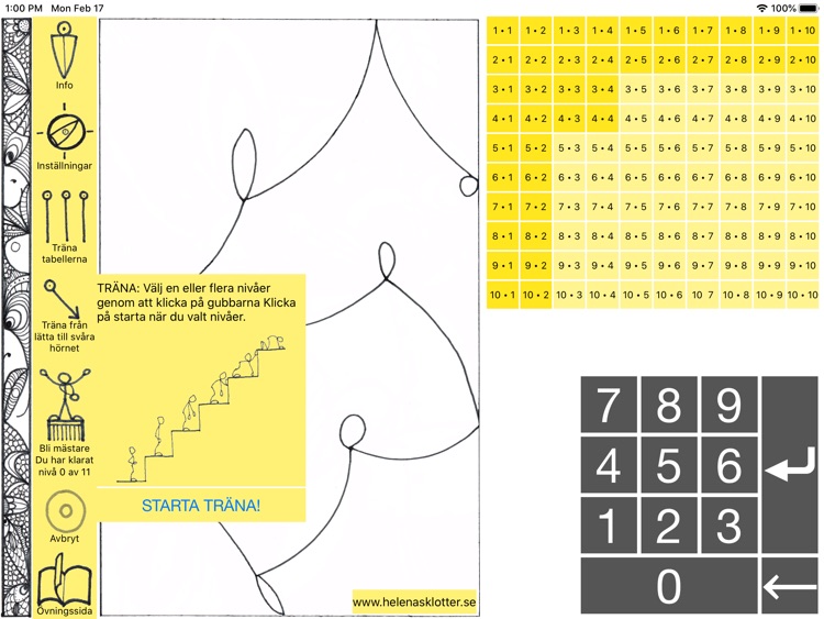 Öva multiplikationstabellen screenshot-5