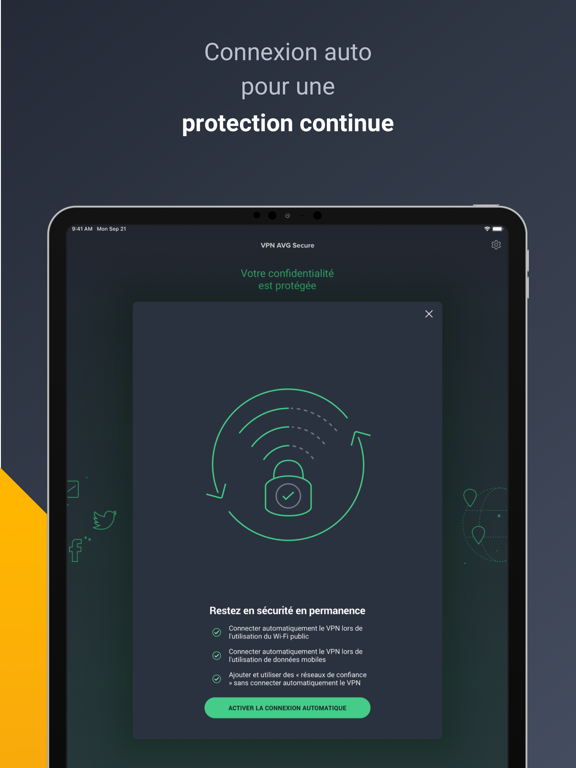 Screenshot #5 pour AVG Secure VPN & Proxy anonyme