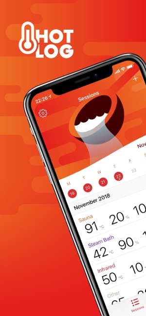 HotLog - Sauna Session Tracker(圖1)-速報App