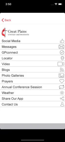 Game screenshot Great Plains United Methodists apk