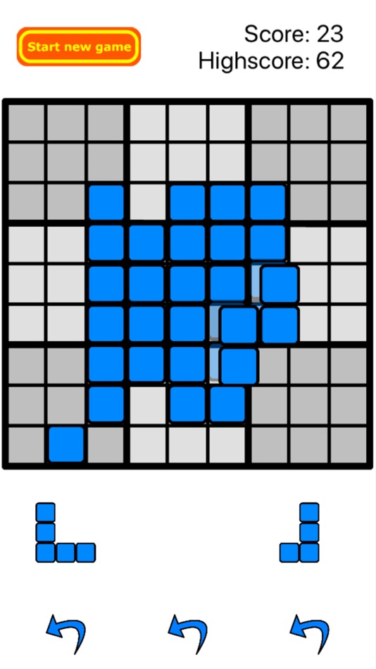 #2. Rotate and puzzle blocks (iOS) Podle: Kjartan Leine