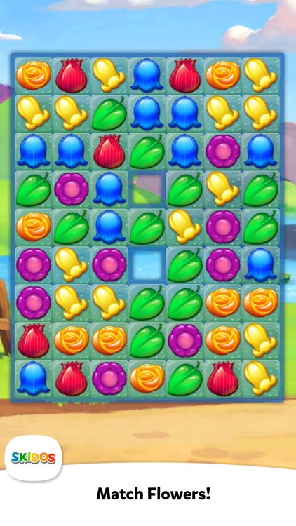 Flower Match 3 Cool Math Games screenshot-5