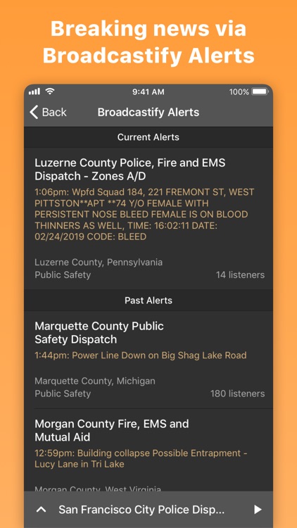 Scanner Radio: Police & Fire screenshot-4