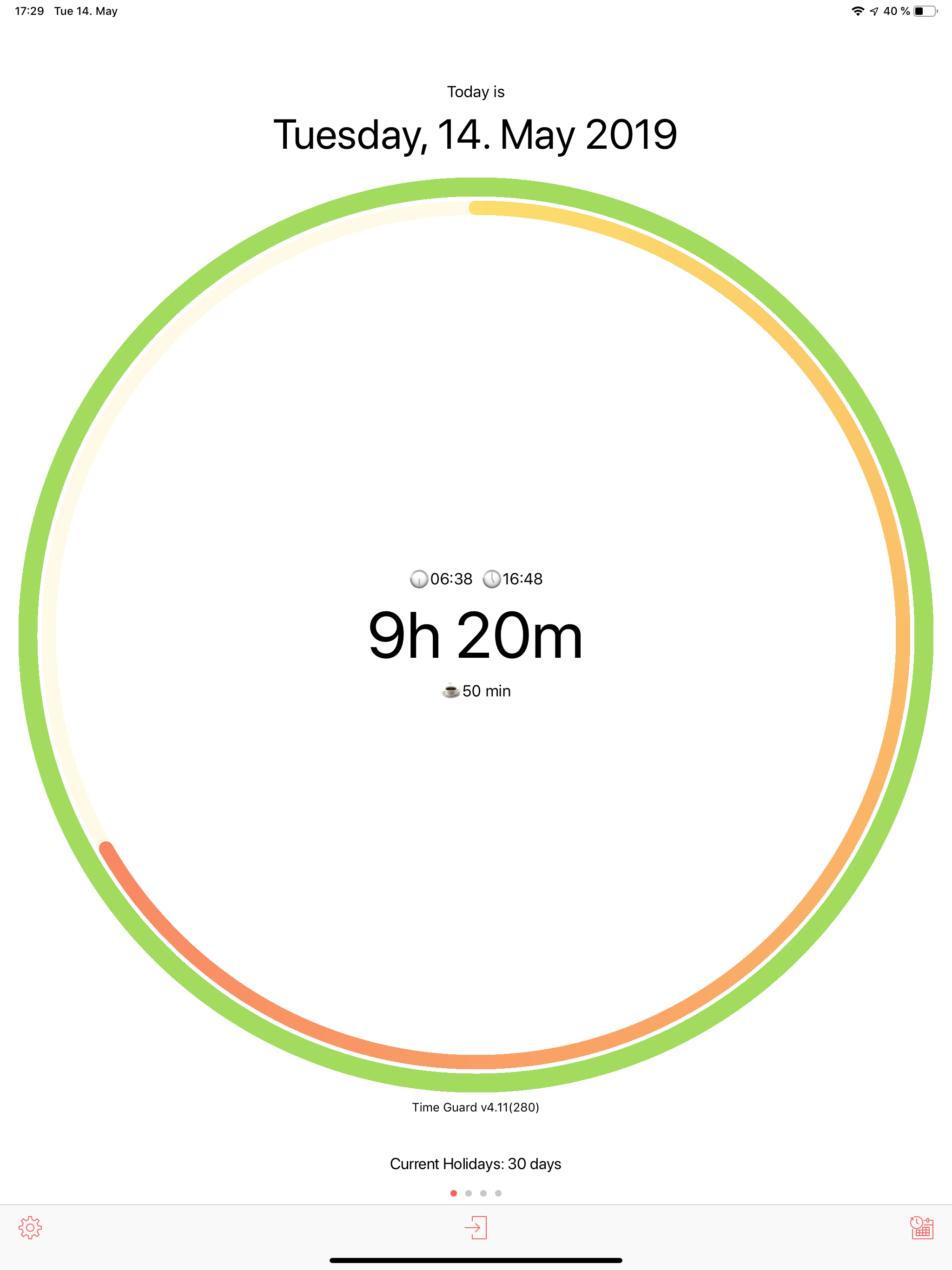 Time Guard - your time tracker screenshot 9