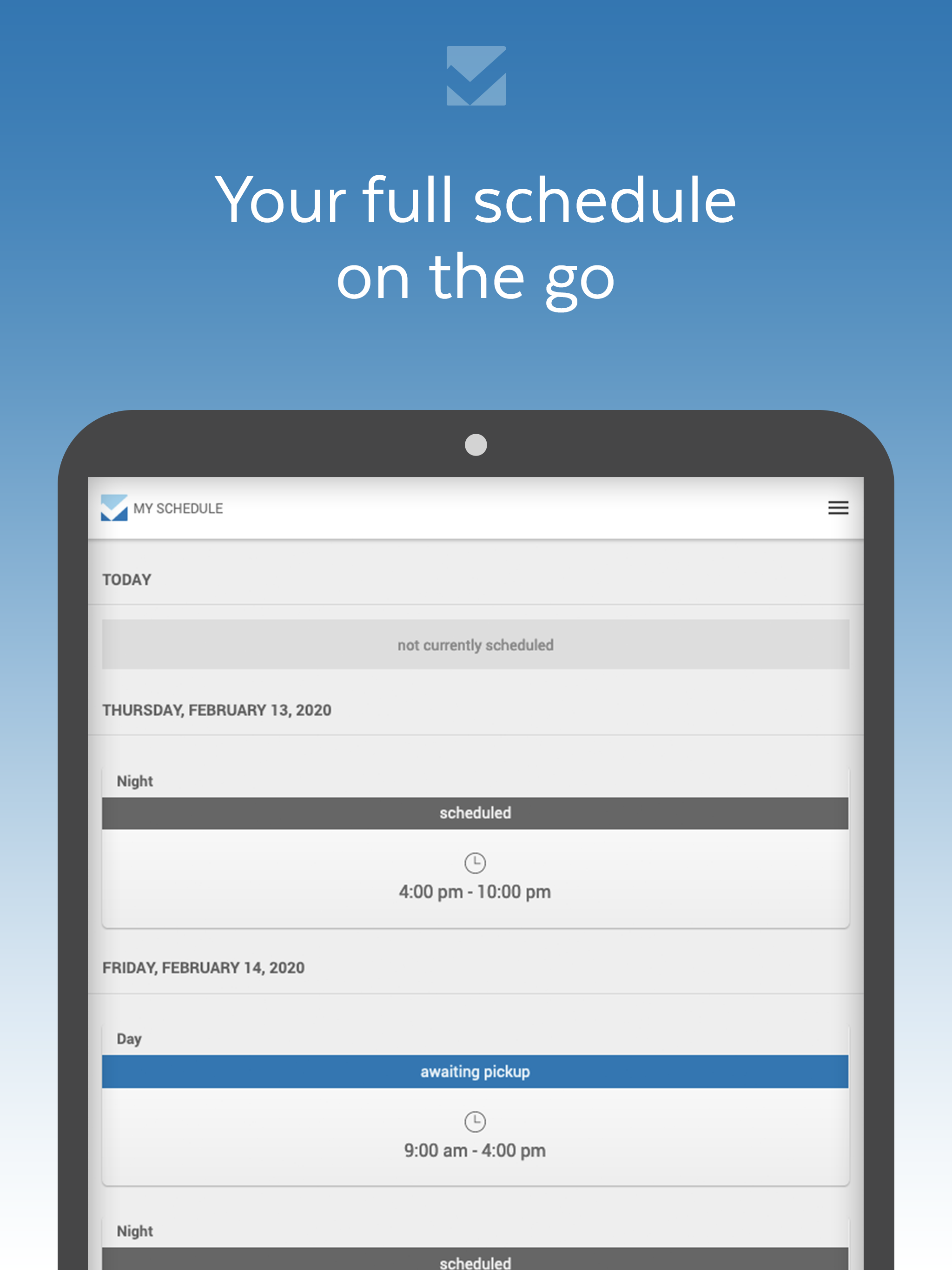 MySchedule Mobile screenshot 7
