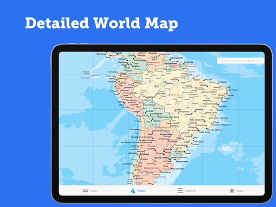 Atlas 2023 Pro: Maps & Facts iPad app afbeelding 4