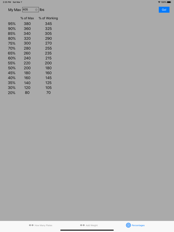 Screenshot #4 pour WeightsCalc Barbell Calculator