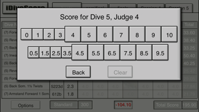 iDiveScore Screenshot