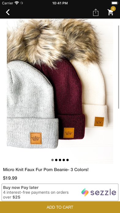 Chic Avenue Boutique Screenshot