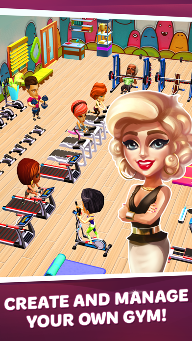 Dream Gym – Build Your Own Fitness Empire! screenshot 1