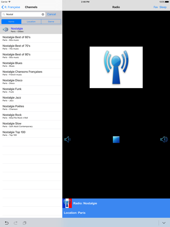 Radio Française iPad screenshot 4 - Music app