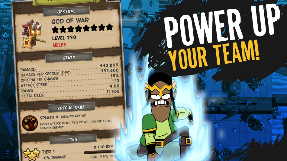 #8. Idle Hero TD (iOS) 由: Swell Games LLC