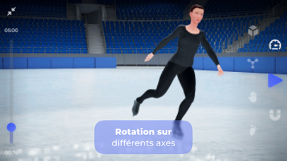 Screenshot #2 pour Freezio Figure Skating 3D app