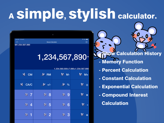 Screenshot #4 pour Calculatrice souris