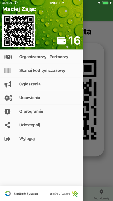 ECO Portfel Screenshot