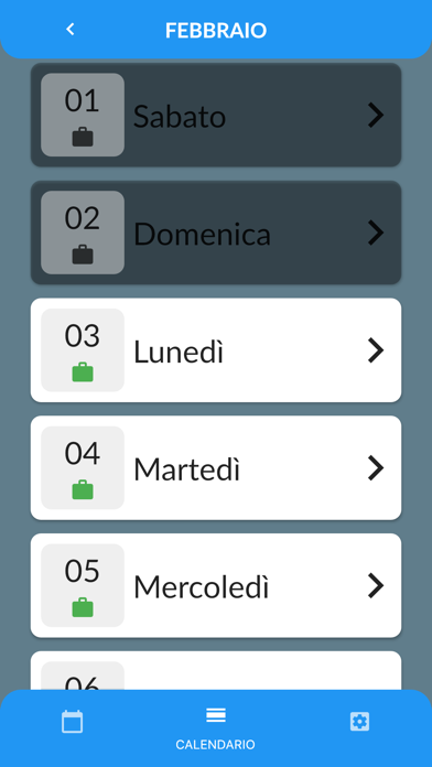 Screenshot #2 pour Timesheet by Syncroweb