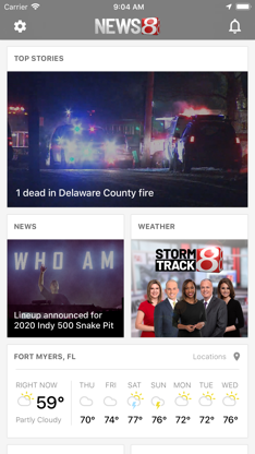 WISH-TV Indianapolis screenshot 1