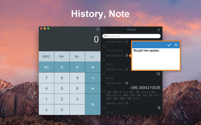‎DayCalc - Note Calculator Screenshot