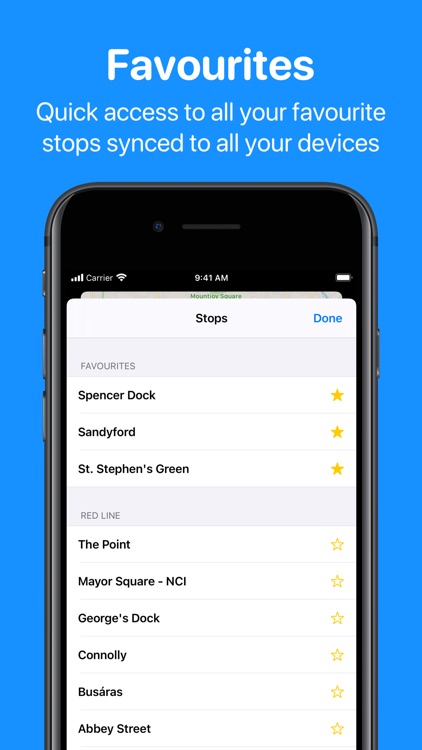 myLUAS - Timing Information