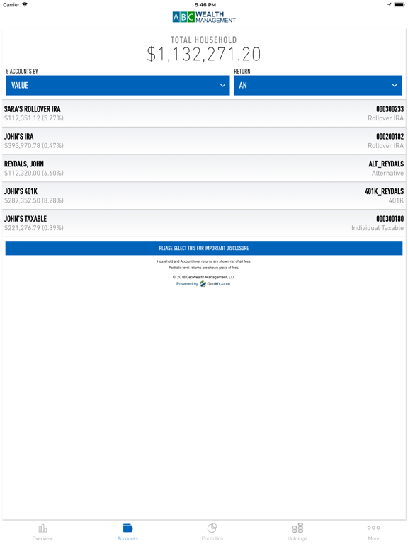 Screenshot #5 pour ABC Wealth