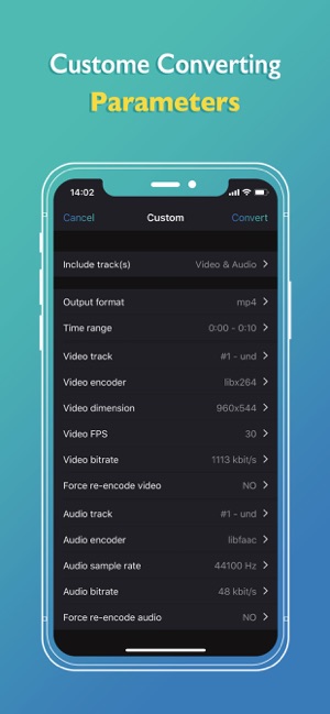 ‎Videc - Any Video Converter Screenshot