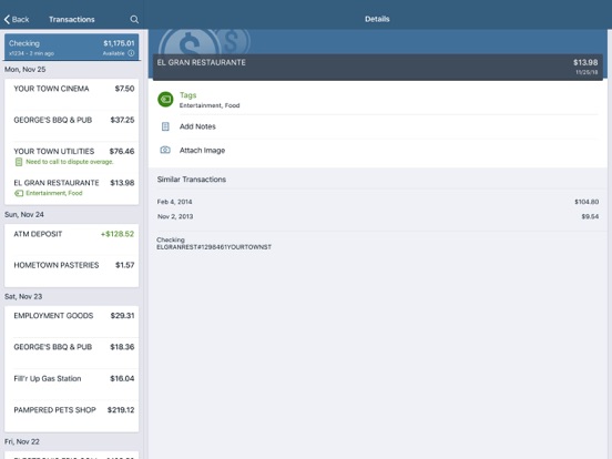 Lowry State Bank iPad screenshot 3 - Finance app