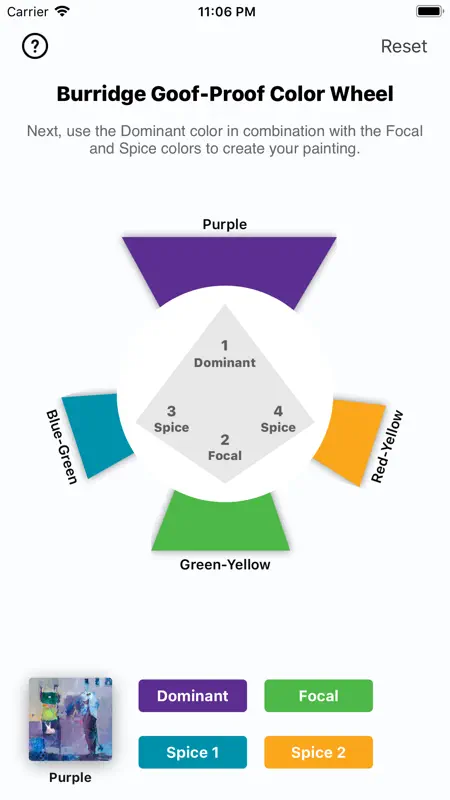 Burridge Color Wheel screenshot 2 of 4