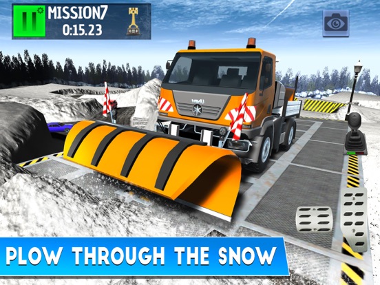 Winter Ski Park: Snow Driver iPad app afbeelding 1