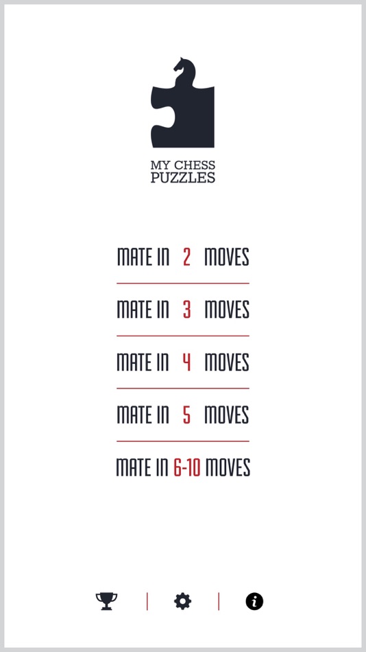 #1. My Chess Puzzles (iOS) 由: GLOBILE BILISIM BILGISAYAR HIZMETLERI ILETISIM DANISMANLIK SANAYI TICARET LIMITED SIRKETI