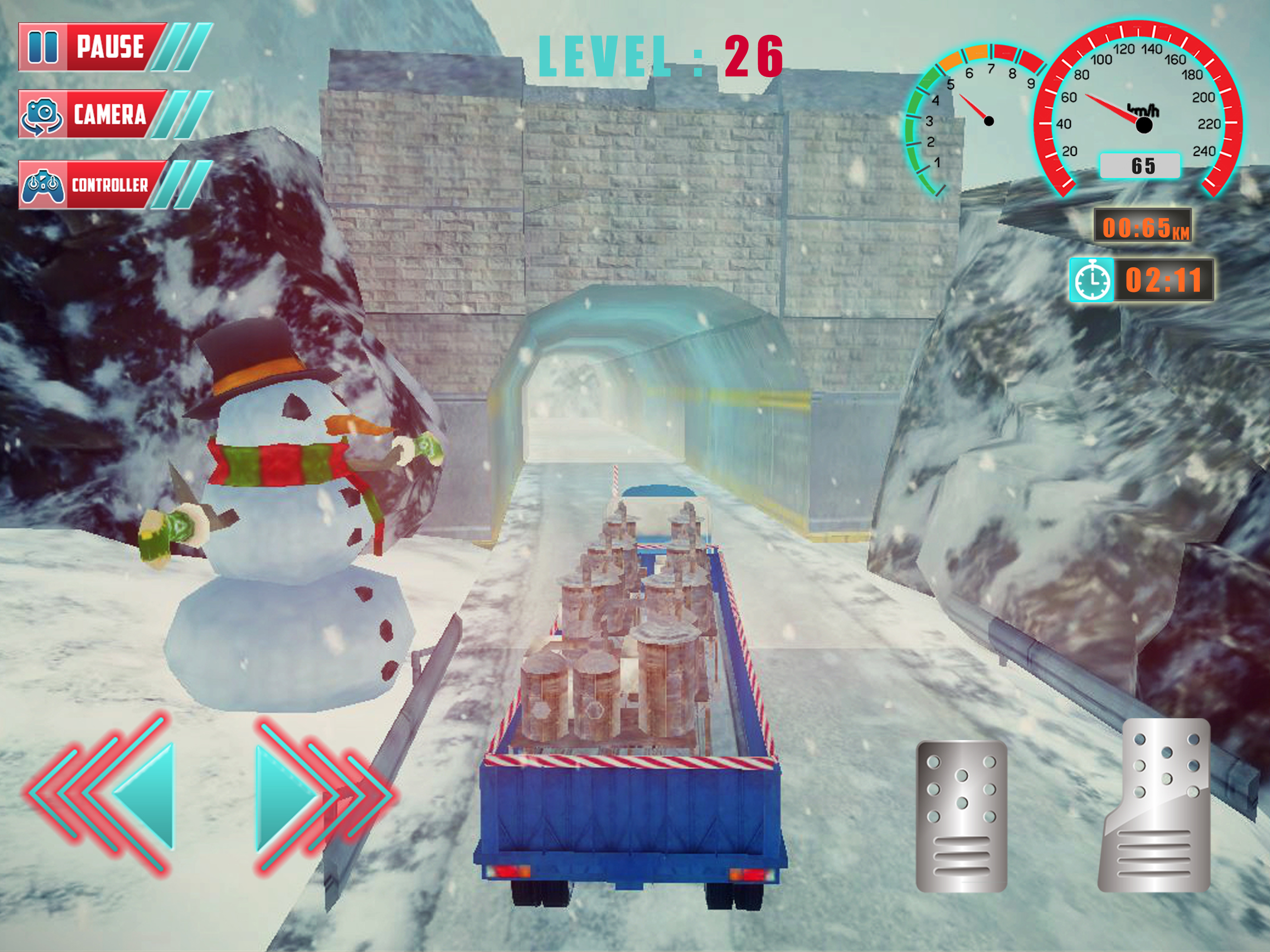 Chrismas HillClimb Truck Drive