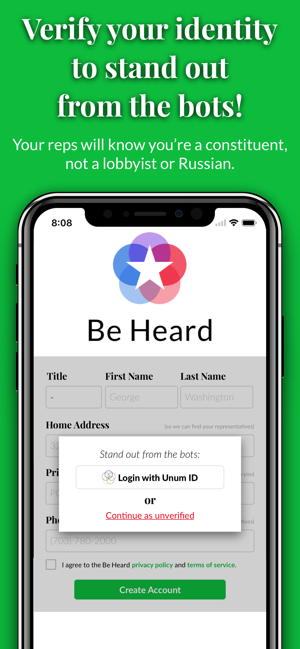 Be Heard: Contact Your Reps(圖5)-速報App