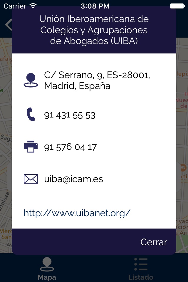 Abogacía Europea, Contigo screenshot 4