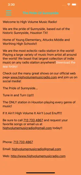 Game screenshot High Volume Music Radio hack