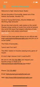 High Volume Music Radio screenshot #3 for iPhone