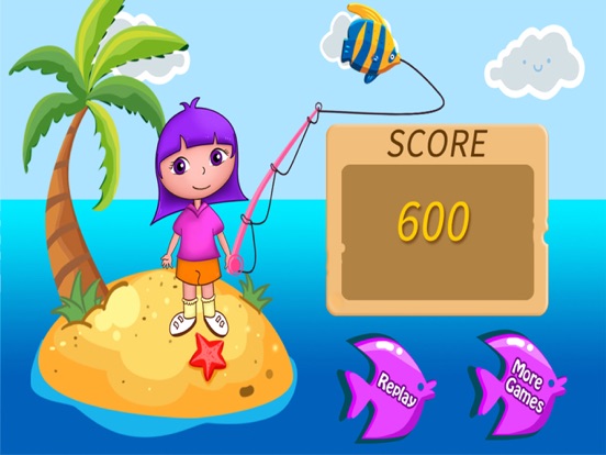 Anna's seaside Fishing Village iPad screenshot 5 - Entertainment app