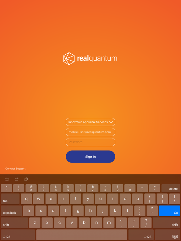 realquantum iPad screenshot 1 - Business app