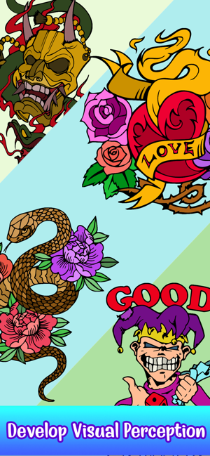 Tattoo Paint By Number Book(圖2)-速報App