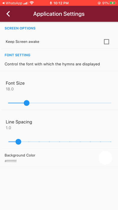 Melodies of Praise iPhone screenshot 6 - Music app