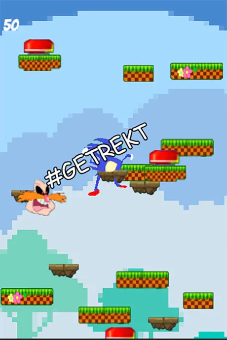 Sanic Meme Jumper