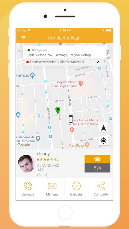 BeeTaxi Chile screenshot-5
