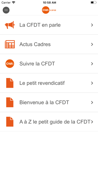 CFDT CE NORMANDIE screenshot 3