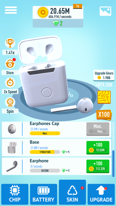 Idle Gadgets - Clicker Game Screenshot