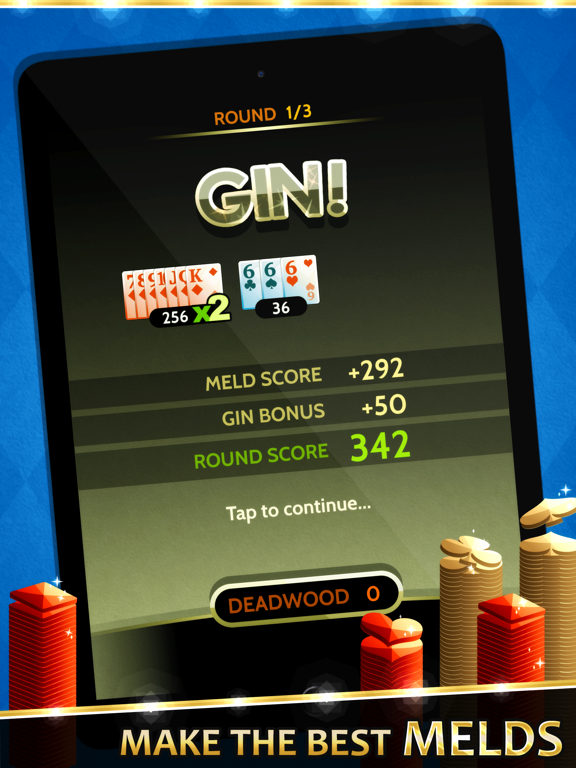 Screenshot #6 pour Gin Solitaire