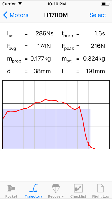iPowerRocket iPhone screenshot 3 - Utilities app