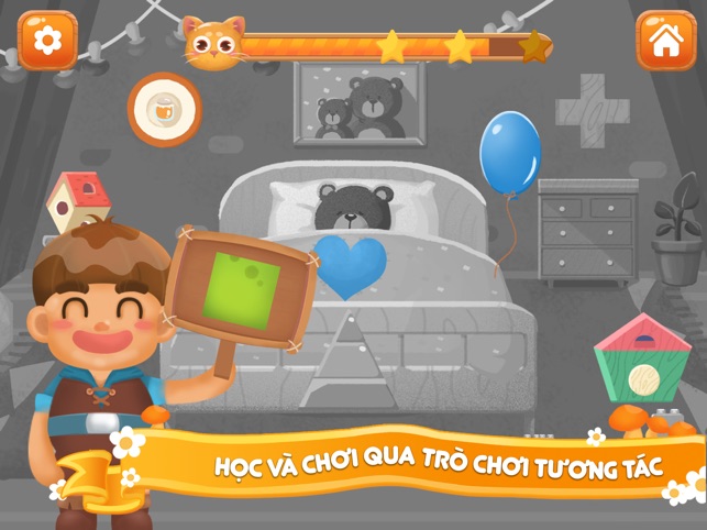 Học Hình Dạng & Màu Sắc Vkids