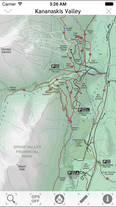 Kananaskis Country MTB Trails Screenshot