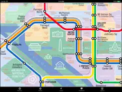 KickMap Washington DC Metro iPad image 3