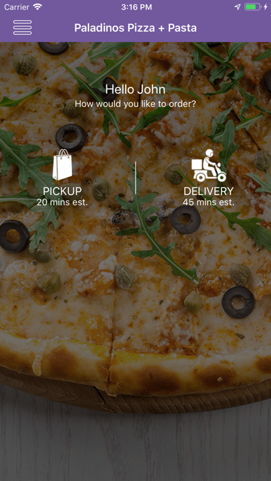 Paladino's Pizza & Pasta screenshot 2