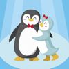 Penguin Couple: Ice Breaking