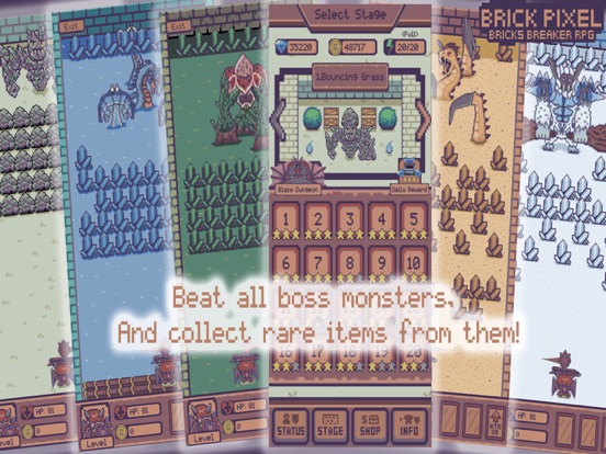 Bricks Pixel - Monster RPGのおすすめ画像4